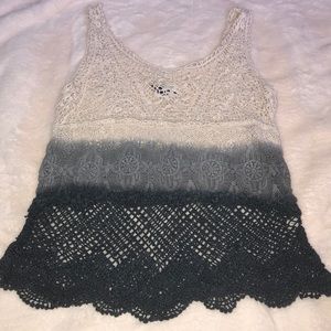 American eagle ombré tank top